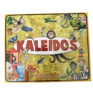 Kaleidos Italian Party Board Game CMON Art by Elena Prette 2016 New In Box